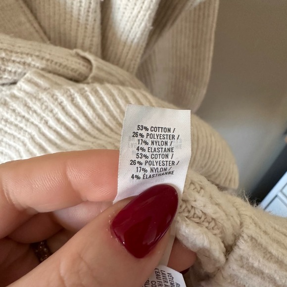 Cozy Cream Cardigan Sweater - Picture 3 of 7